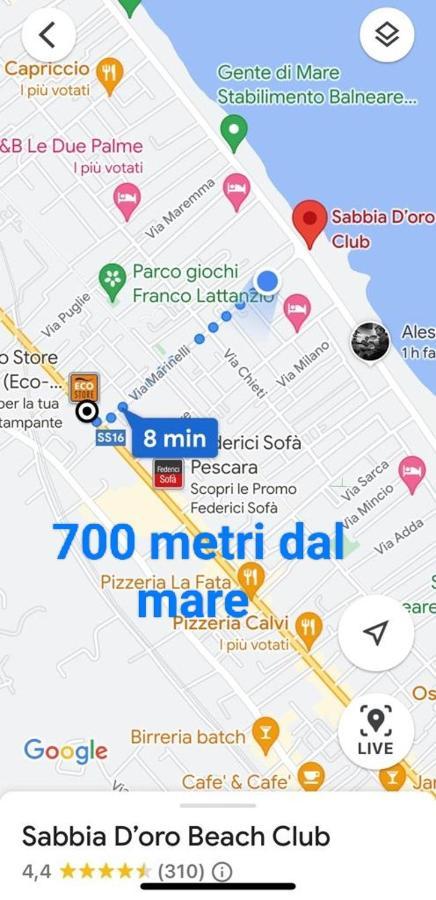 Villa Rosa Appartamento Montesilvano Marina Dış mekan fotoğraf